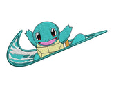 Nike Squirtle Embroidery Design